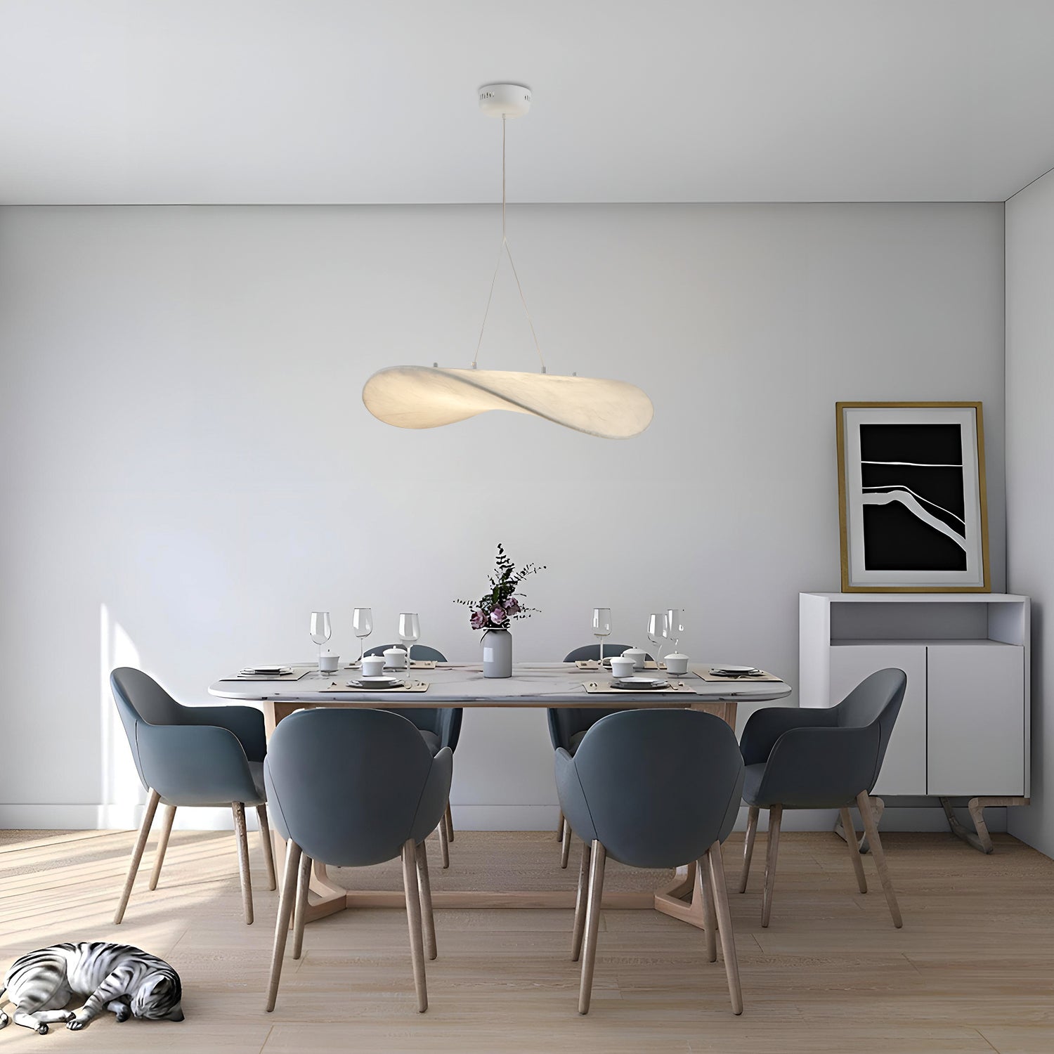 Tense_Tense Silk Pendant Light_LD004