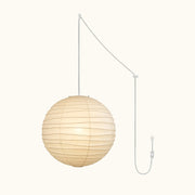 Washi Paper Pendant Swag Lamp