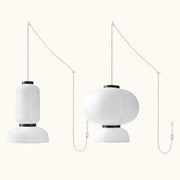 Rice Paper Lantern Pendant Swag Lamp