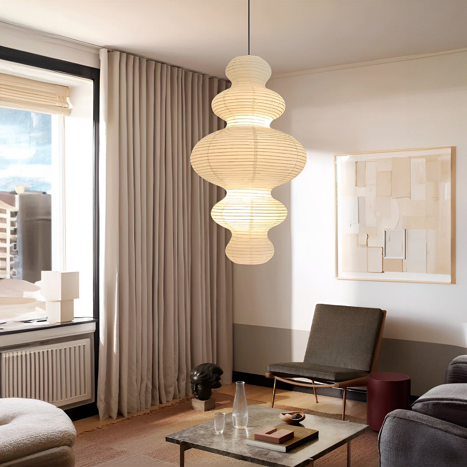 Akari Juni Plug In Pendant Lamp