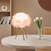 Plush Feather Dream Table Lamp