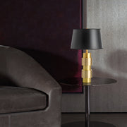 Modernist Luxe Stacked Table Lamp